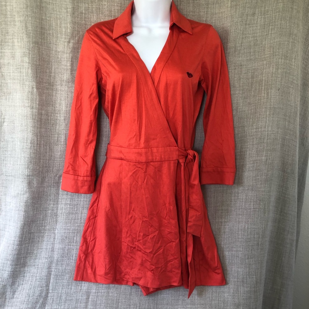 DVF Diane Von Furstenberg  Celeste Romper Size Small